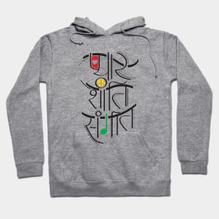 Love Peace & Music Hoodie